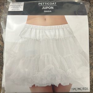 Adult White Petticoat (Tutu)